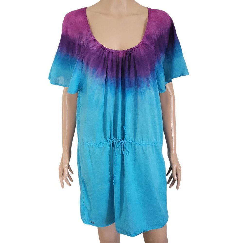 Converse One Star Tie-Dye Swimsuit Cover-Up (Size L)